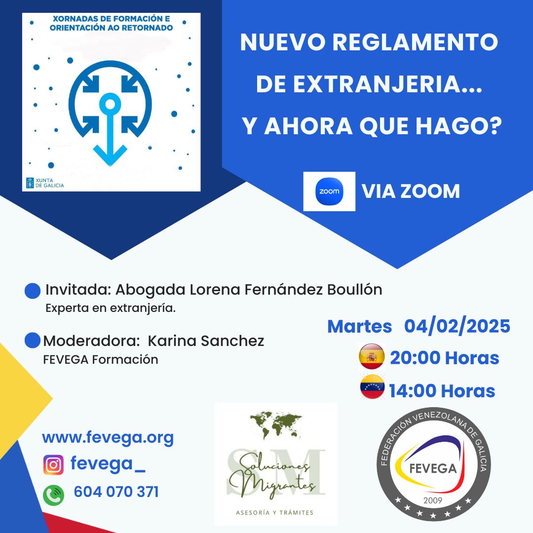 reglamento de extranjería Fevega 